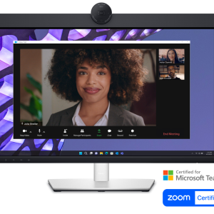 Dell 24 Video Conferencing Monitor - P2424HEB,  60.47cm (23.8")/FullHD (1920 x 1080) at 60 Hz/IPS/16:9/250 cd/m2/1000:1/AG/4MP RGB+IR 2K camera/3Yr w