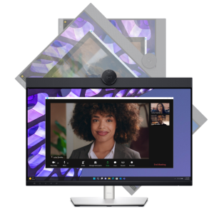 Dell 24 Video Conferencing Monitor - P2424HEB, 60.47cm (23.8")/FullHD (1920 x 1080) at 60 Hz/IPS/16:9/250 cd/m2/1000:1/AG/4MP RGB+IR 2K camera/3Yr w 9 Dell 24 Video Conferencing Monitor - P2424HEB, 60.47cm (23.8")/FullHD (1920 x 1080) at 60 Hz/IPS/16:9/250 cd/m2/1000:1/AG/4MP RGB+IR 2K camera/3Yr w - Image 2