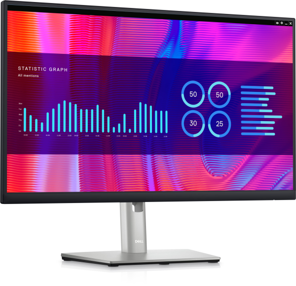 Dell 24 USB-C Hub Monitor - P2423DE -60.5cm(23.8’)/IPS QHD 2560 x 1440 at 60 Hz/HDMI,DisplayPort 1.4,DisplayPort,USB-C,4 x USB 3.2 Gen 1,RJ-45/3Yr W 3 04 3b98b847 ae66 11ec 877b 00155da1d80e scaled
