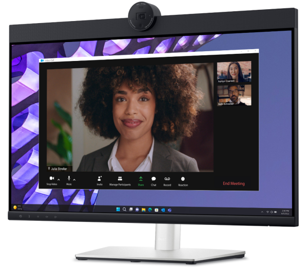 Dell 24 Video Conferencing Monitor - P2424HEB, 60.47cm (23.8")/FullHD (1920 x 1080) at 60 Hz/IPS/16:9/250 cd/m2/1000:1/AG/4MP RGB+IR 2K camera/3Yr w 4 05 6144d424 97fa 11ee 8929 00155d4b0b03