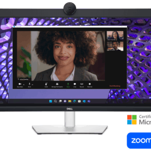 Dell 34" Curved Monitor P3424WEB, IPS WQHD 3440x1440, 3800R, 21:9, 300cd/m, 5ms, HDMI, DP, USB-C PD, 1 x RJ45, 4xUSB, Cam&Mic, Black, 3YrW