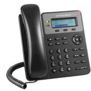 Grandstream GXP1615, PoE Small-Medium Business HD IP Phone, 2 line keys with dual-color LED, dual switched100M/100M Ethernet ports, (with power supply