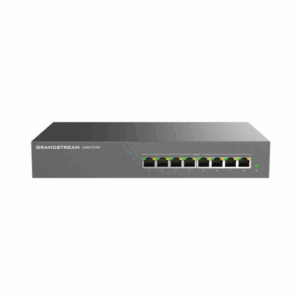 Grandstream GWN7701PA, Unmanaged Network Switch, 8x GbE RJ45, 8x PoE 802.3 af/at, Internal PSU