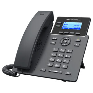 Grandstream GRP2602G, Carrier-Grade IP Phones, 2 lines, 4 SIP accounts, Dual 10/100/1000 Mbsps Ethernet ports, PoE, HD audio (With PSU)