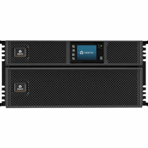 Vertiv Liebert GXT5 1ph UPS, 6kVA, input plug - hardwired, 5U, output – 230V, hardwired, output socket groups (6)C13 & (2)C19