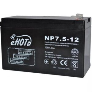 ENOT NP7.5-12 battery 12V 7.5 Ah