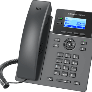 Grandstream GRP2602P, Carrier-Grade IP Phones, 2 lines, 4 SIP accounts, Dual 10/100 Mbsps Ethernet ports, HD audio, PoE (No PSU included)