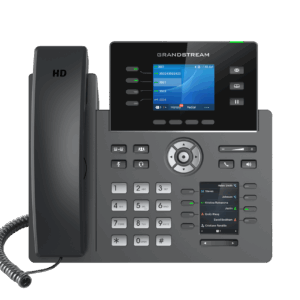 Grandstream GRP2614, Carrier-Grade IP Phones, 4  line keys, 12 SIP accounts, 24 Digital BLF and Speed Dial keys, HD (with power supply)