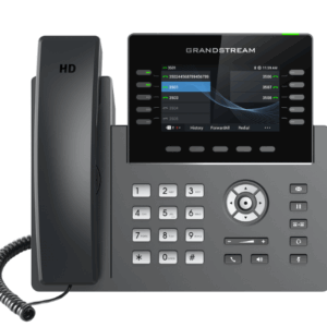 Grandstream GRP2615, Carrier-Grade IP Phones, 10  line keys, 16 SIP accounts, 40 Digital BLF and Speed Dial keys, HD (with power supply)