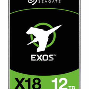 Seagate, HDD,Exos X18, SATAIII . 3.5-inch, 12TB 5Y, ST12000NM000J