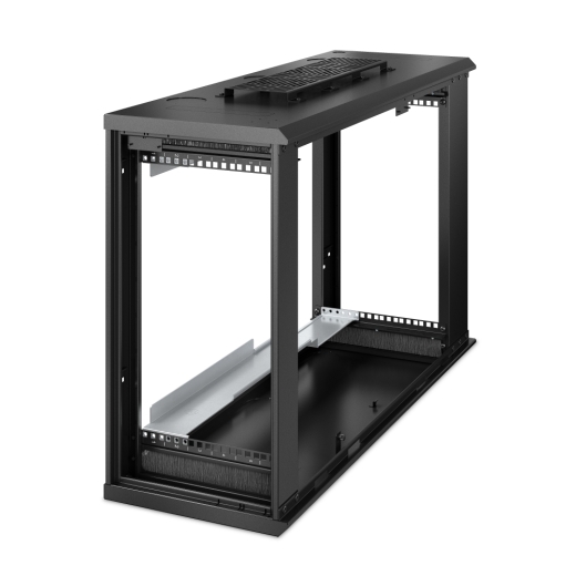 NetShelter WX 6U Low-Profile Wall Mount Enclosure 230V Fans with Caster Kit 1 02 00be9bba e50e 11ee 896a 00155d4b0b03