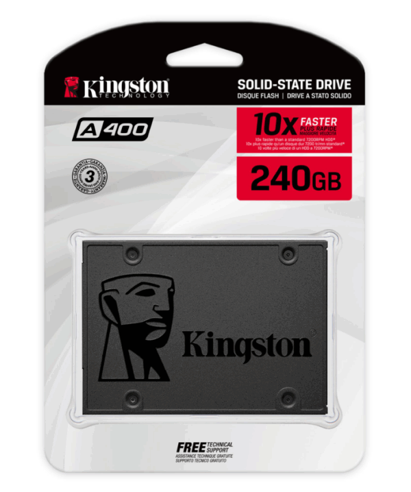Kingston 240GB A400 SATA3 2.5 SSD (7mm height) 1 02 7aa5dcbd ae6f 11e7 8103 00155d654300