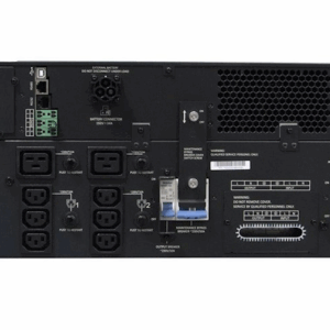 Vertiv Liebert GXT5 1ph UPS, 6kVA, input plug - hardwired, 5U, output – 230V, hardwired, output socket groups (6)C13 & (2)C19 4 Vertiv Liebert GXT5 1ph UPS, 6kVA, input plug - hardwired, 5U, output – 230V, hardwired, output socket groups (6)C13 & (2)C19 - Image 2