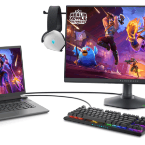 Dell Alienware 27 Gaming Monitor - AW2724HF - 68.47cm/Full HD 1920x 1080/16:9/178°/178°/1 ms/400 cd/m²/1000:1/HDMI/2xDisplayPort 1.4/4x USB3.2/3Yr w 8 Dell Alienware 27 Gaming Monitor - AW2724HF - 68.47cm/Full HD 1920x 1080/16:9/178°/178°/1 ms/400 cd/m²/1000:1/HDMI/2xDisplayPort 1.4/4x USB3.2/3Yr w - Image 2