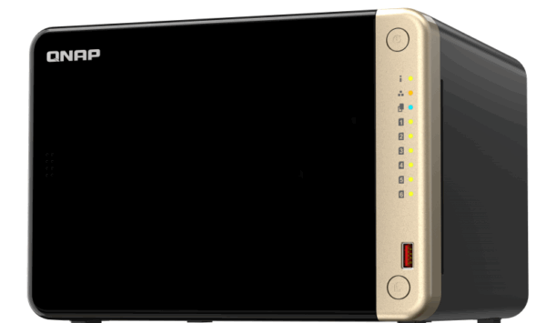 6-Bay desktop NAS, Intel Celeron N5105/N5095 quad-core, 8 GB onboard not expandable, 6 x 3.5"/2.5" SATA 6Gb/s drive bays, 2 x M.2 2280 PCIe Gen 3 x1 2 03 69ec1a8c 9f09 11ee 8930 00155d4b0b03