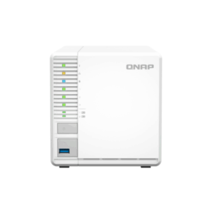 3-Bay desktop NAS, Intel Celeron N5105/N5095 quad-core, 8 GB onboard not expandable, 3 x 3.5"/2.5" SATA 6Gb/s drive bays, 2 x M.2 2280 PCIe Gen3 x2 - Image 3