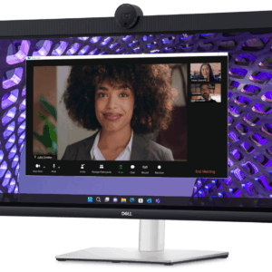 Dell 34" Curved Monitor P3424WEB, IPS WQHD 3440x1440, 3800R, 21:9, 300cd/m, 5ms, HDMI, DP, USB-C PD, 1 x RJ45, 4xUSB, Cam&Mic, Black, 3YrW - Image 4