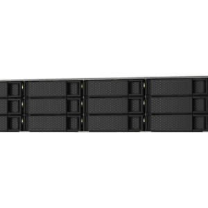 12-bay rackmount NAS, AMD Ryzen V1000 series V1500B 4C/8T 2.2GHz, 8GB DDR4 RAM (2 x UDIMM slots, max. 64GB), 2 x 2.5GbE LAN, optional 10GbE & M.2 NVMe 8 12-bay rackmount NAS, AMD Ryzen V1000 series V1500B 4C/8T 2.2GHz, 8GB DDR4 RAM (2 x UDIMM slots, max. 64GB), 2 x 2.5GbE LAN, optional 10GbE & M.2 NVMe - Image 4