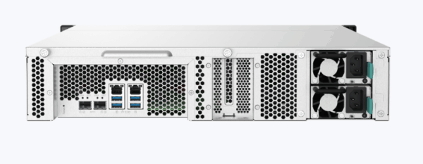 8-Bay AL324 quad-core 1.7 GHz rackmount NAS with 250W redundant PSU, 4GB DDR4 UDIMM RAM (max 16GB), SATA 6Gb/s, 2x 10GbE SFP+, 2x 2.5GbE, 1x PCIe Gen2 3 04 b56e4810 92e7 11ec 8763 00155d027310