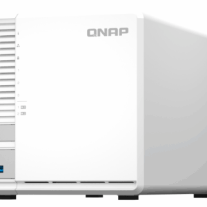 3-Bay desktop NAS, Intel Celeron N5105/N5095 quad-core, 8 GB onboard not expandable, 3 x 3.5"/2.5" SATA 6Gb/s drive bays, 2 x M.2 2280 PCIe Gen3 x2 - Image 4