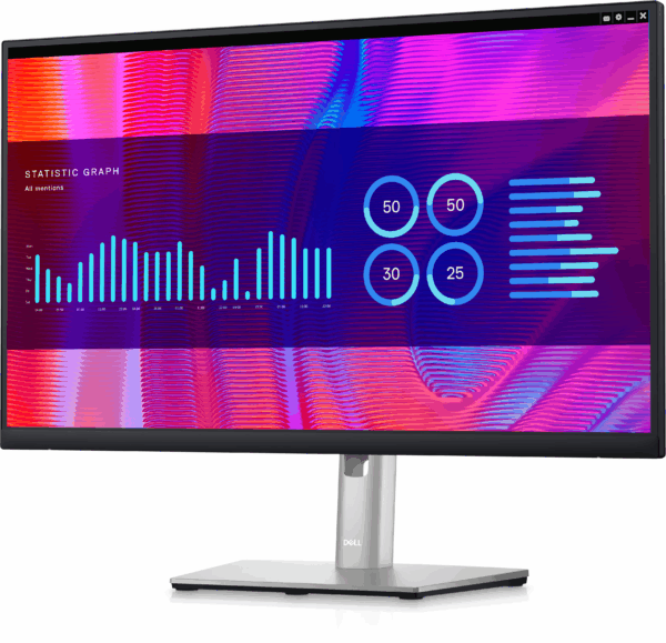 Dell 24 USB-C Hub Monitor - P2423DE -60.5cm(23.8’)/IPS QHD 2560 x 1440 at 60 Hz/HDMI,DisplayPort 1.4,DisplayPort,USB-C,4 x USB 3.2 Gen 1,RJ-45/3Yr W 4 05 3b98b847 ae66 11ec 877b 00155da1d80e