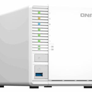 3-Bay desktop NAS, Intel Celeron N5105/N5095 quad-core, 8 GB onboard not expandable, 3 x 3.5"/2.5" SATA 6Gb/s drive bays, 2 x M.2 2280 PCIe Gen3 x2 - Image 5