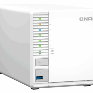 3-Bay desktop NAS, Intel Celeron N5105/N5095 quad-core, 8 GB onboard not expandable, 3 x 3.5"/2.5" SATA 6Gb/s drive bays, 2 x M.2 2280 PCIe Gen3 x2 - Image 6