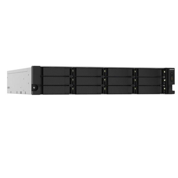 12-Bay AL324 quad-core 1.7 GHz rackmount NAS with 250W redundant PSU, 4GB DDR4 UDIMM RAM (max 16GB), SATA 6Gb/s, 2x 10GbE SFP+, 2x 2.5GbE, 1x PCIe Gen 6 07 e1773836 41fc 11ec 8724 00155d027310
