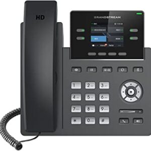 Grandstream GRP2612P, Carrier-Grade IP Phones, 2+2  line keys, 2 SIP accounts, 16 Digital BLF and Speed Dial keys, HD, PoE