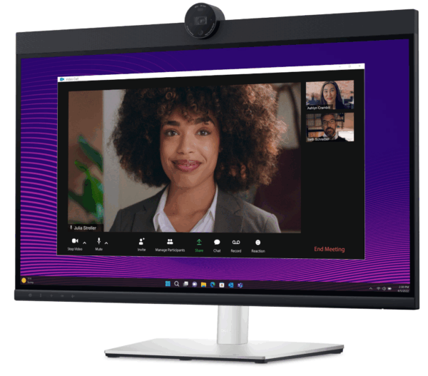 Dell 27 Video Conferencing Monitor - P2724DEB, 68.47cm (27.0")/QHD (2560 x 1440) at 60 Hz/IPS/16:9/350 cd/m2/1000:1/AG/4MP RGB+IR 2K camera/3Yr w 2 03 c7f31264 b448 11ee 8941 00155d4b0b03