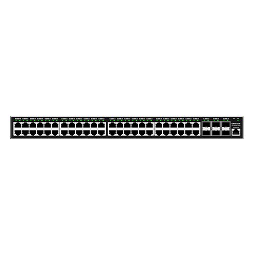 Grandstream GWN7806P, Layer 2+ Managed Network Switch, 48x GbE RJ45 PoE 802.3 af/at, up to 30W per port, 360W total power budget, 6x SFP+, stackable 3 04 1c5a209e 61dd 11ee 88fa 00155d4b0b03