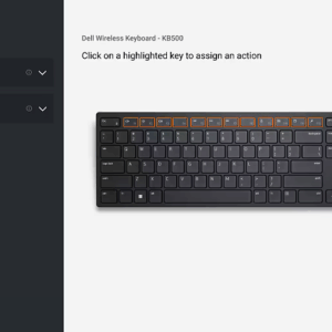 Dell Wireless Keyboard - KB500 - Russian (QWERTY) - Image 8