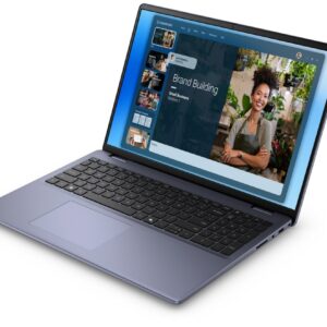 Dell 16 DC16251/C5-120U/16GB/512GB SSD/Intel Graphics/FgrPr/WLAN + BT/16" FHD+/Backlit Kb/Ice Blue/4 Cell/65W/Ubuntu/3Ywr - Image 2