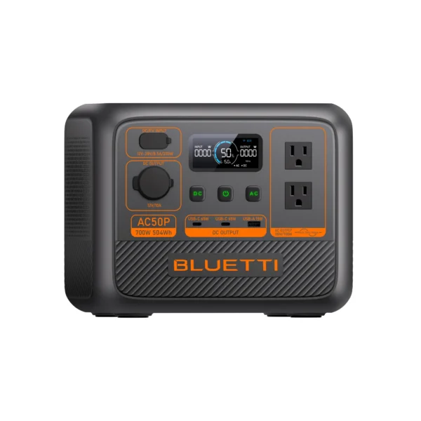 Bluetti AC50P Portable Power Station | 700W 504Wh 8 BLUETTI AC50P Portable Power Station 700W 504Wh 2