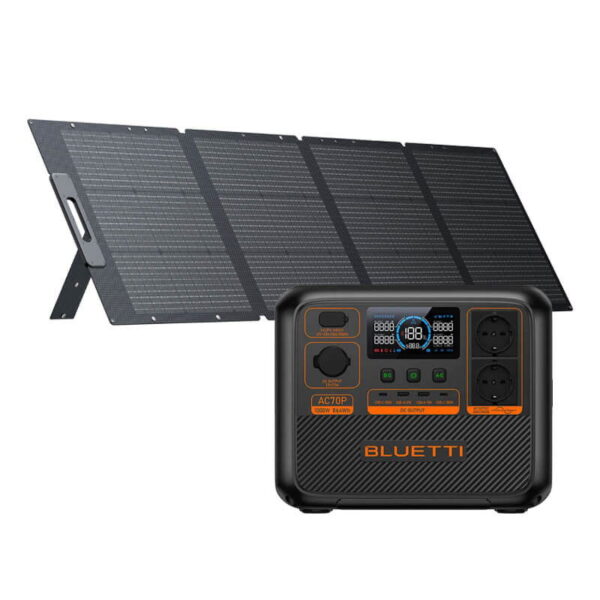 Bluetti PV200 Solar Panel 200W 12 bluetti pv200 200w solar panel ac70p portable power station 20250807