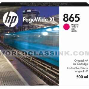 HP 865 500-ml Magenta PageWide XL Ink Cartridge - Image 4