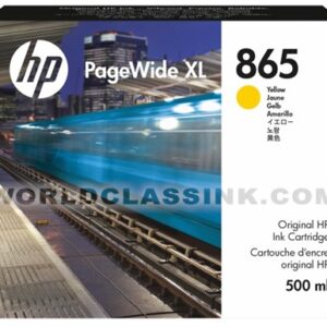 HP 865 500-ml Yellow PageWide XL Ink Cartridge - Image 2