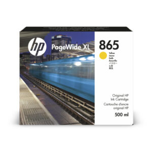 HP 865 500-ml Yellow PageWide XL Ink Cartridge - Image 3