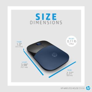 HP Z3700 Blue Wireless Mouse EURO - Image 4