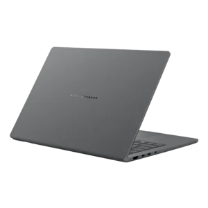 UX3407QA-QD215W Zenbook 14 OLED / UX3407QA-QD215W / UMA / UMA / WUXGA (1920 x 1200) OLED 16:10 aspect ratio 60Hz refresh rate 400nits / Snapdragon® X  X1 26 100 Processor (30MB Cache, up to 2.97GHz,  8 cores, 8 Threads)  Qualcomm® Hexagon™ NPU up to 45TOPS / LPDDR5X 16GB RAM / 512GB M.2 NVMe™ PCIe® 4.0 SSD / 1x USB 3.2 Gen 2 Type-A (data speed up to 10Gbps) 2x USB 4.0 Gen 3 Type-C with support for display / power delivery (data speed up to 40Gbps) 1x HDMI 2.1 TMDS 1x 3.5mm Combo Audio Jack / Grey / W11H - Image 5