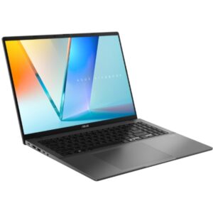 S3607QA-SH042W Vivobook S 16 OLED / S3607QA-SH042W / UMA / 16.0-inch, WUXGA (1920 x 1200) 16:10 aspect ratio, 0.2ms response time, 60Hz refresh rate, 300nits, 95% DCI-P3 color gamut, 1,000,000:1, 1.07 billion colors, Glossy display, 70% less harmful blue light, TÜV Rheinland-certified / Snapdragon® X  X1 26 100 Processor (30MB Cache, up to 2.97GHz,  8 cores, 8 Threads),  Qualcomm® Hexagon™ NPU up to 45TOPS / 16GB LPDDR5X on board / 512GB M.2 NVMe™ PCIe® 4.0 SSD / 2x USB 3.2 Gen 1 Type-A (data speed up to 5Gbps), 2x USB 4.0 Gen 3 Type-C with support for display / power delivery (data speed up to 40Gbps), 1x HDMI 2.1 TMDS, 1x 3.5mm Combo Audio Jack / GREY / Windows 11 Home - Image 4