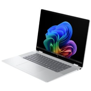 16-as0008ci HP OmniBook X Flip NG AI PC x360 | ClipperX 25C1 | Ultra 7-256V (8C) 47 NPU TOPs | 16GB LPDDR5X 8533 on-board | 1TB PCIe Gen4 Value | Intel Arc 140V GPU | Touch/16.0 2K (1920x1200) IPS 400 nits | OST W11H6 NG PRE | Glacier Silver AI logo - 5MP IR PVCY ST | WARR 1/1/0 EURO | Warranty EXT 1+1 RTD Medium - Image 3