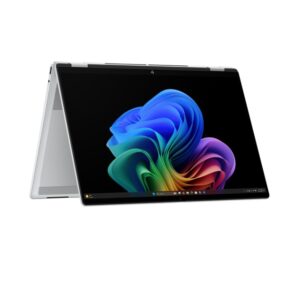 16-as0008ci HP OmniBook X Flip NG AI PC x360 | ClipperX 25C1 | Ultra 7-256V (8C) 47 NPU TOPs | 16GB LPDDR5X 8533 on-board | 1TB PCIe Gen4 Value | Intel Arc 140V GPU | Touch/16.0 2K (1920x1200) IPS 400 nits | OST W11H6 NG PRE | Glacier Silver AI logo - 5MP IR PVCY ST | WARR 1/1/0 EURO | Warranty EXT 1+1 RTD Medium - Image 4