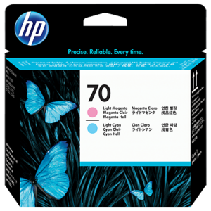 HP 70 Light Magenta and Light Cyan DesignJet Printhead - Image 4