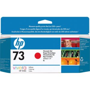 HP 73 130-ml Chromatic Red DesignJet Ink Cartridge - Image 1