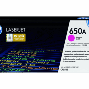 HP 650A Magenta LaserJet Toner Cartridge - Image 3