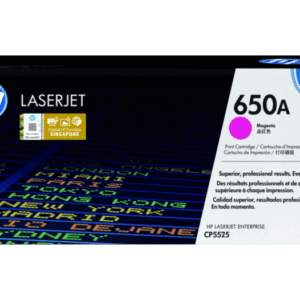 HP 650A Magenta LaserJet Toner Cartridge - Image 5