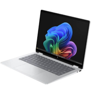 HP OmniBook X Flip NG AI PC x360 | Cadet 25C1 | Ultra 5-226V (8C) 40 NPU TOPs | 16GB LPDDR5X 8533 on-board | 512GB PCIe Gen4 Value | Intel Arc 130V GPU | Touch/14.0 2K (1920x1200) OLED Brightview Low Blue Light 300 nits | OST W11H6 NG STD | Glacier Silver AI logo - 5MP IR PVCY ST | WARR 1/1/0 EURO | Warranty EXT 1+1 RTD Medium - Image 5