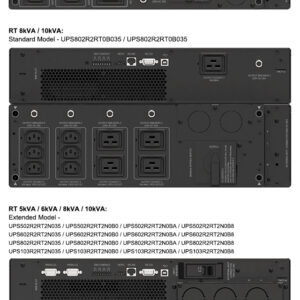 Delta Electronics RT 6kVA, 1:1, 230V, PF unity, charging current up to 8A - Image 2