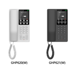 Grandstream GHP620, White Compact Hotel IP Phones, 2 lines, 2 SIP accounts, One 10/100 Mbsps Ethernet ports,USB Type-C port for charging external devices, PoE, No PSU included - Image 6